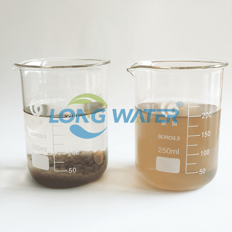 Coagulant & Flocculant Wastewater Treatment Effect